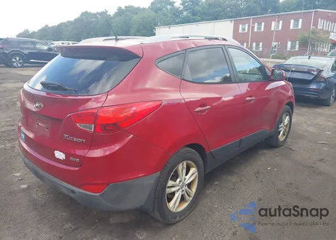 2010 Hyundai Tucson Gls z USA, uszkodzony, nr VIN KM8JUCACXAU081517